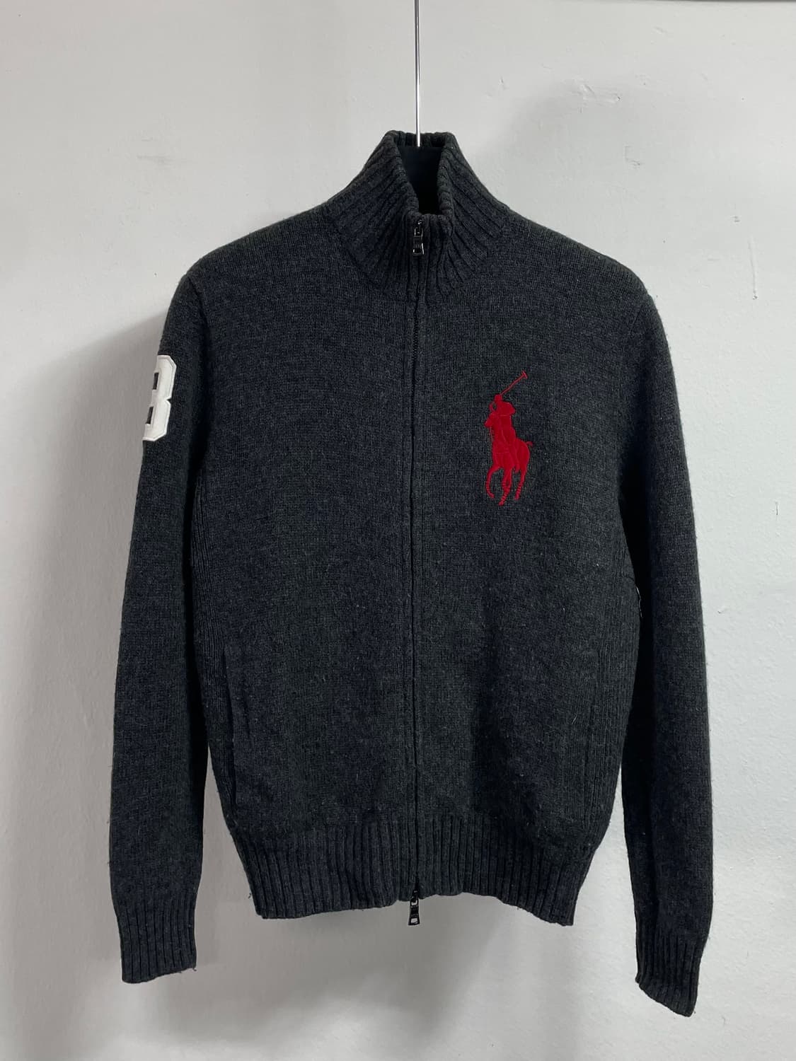 폴로 랄프로렌 빅포니 투웨이 니트집업 (on.309) 상품이미지1