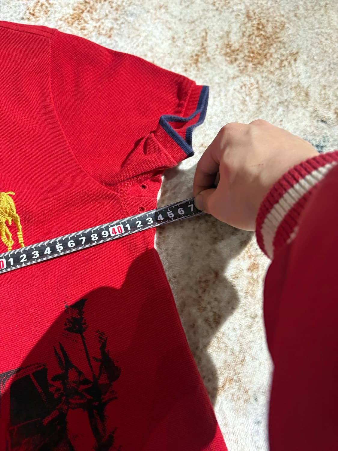 폴로 금장 빅포니 치프키프 커스텀 반팔 티셔츠 상품이미지8