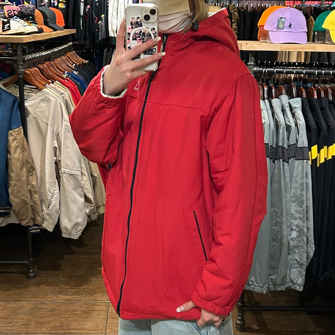 [HI] 나이키 패딩 레드 상품이미지4