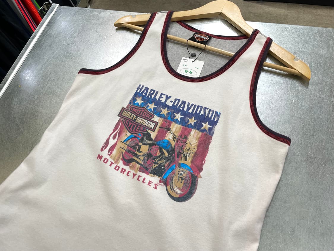 (XL) USA Harley Davidson 할리 슬리브리스 상품이미지6