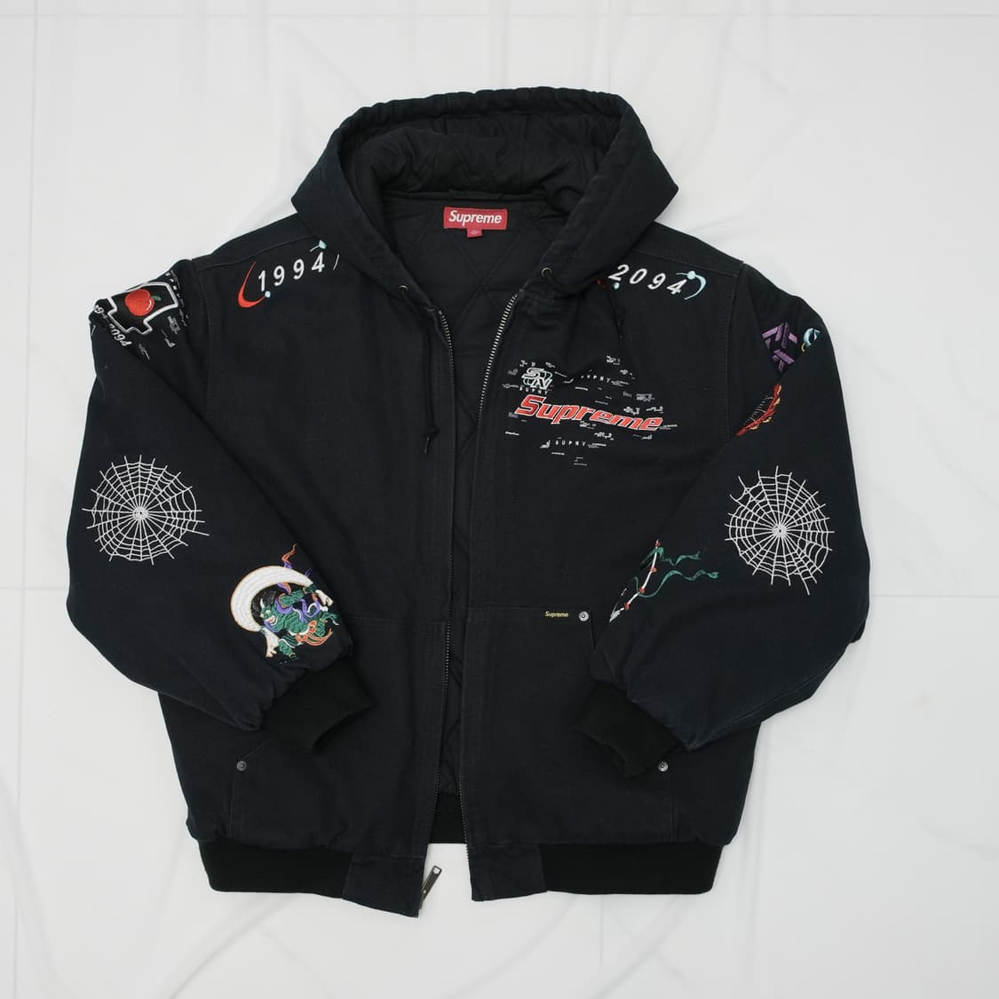 [L] 슈프림 아오이 워크 자켓 블랙 상품이미지2