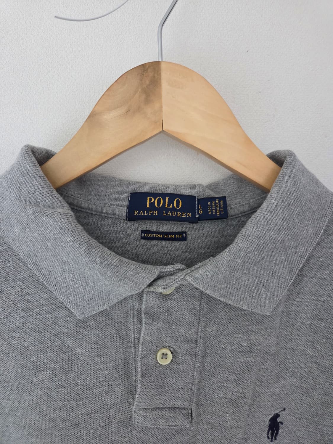 폴로랄프로렌 그레이 반팔카라티(95사이즈) 상품이미지5