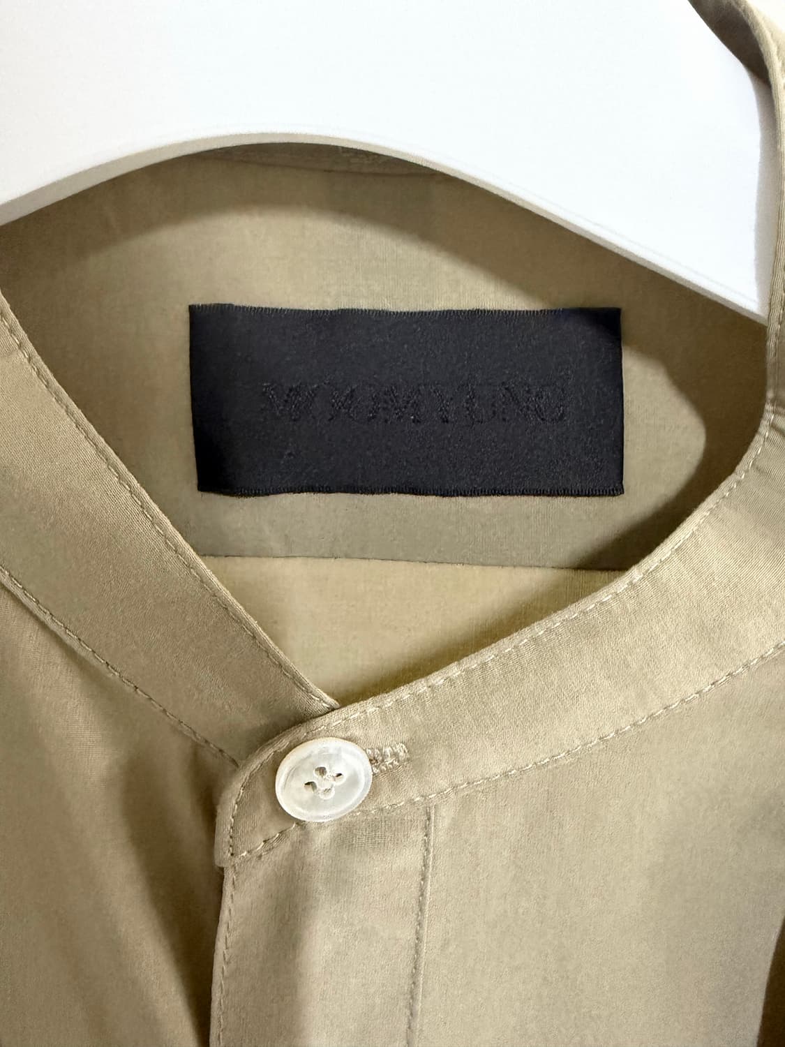 무명 더블 레이어드 랩 베이지  상품이미지2