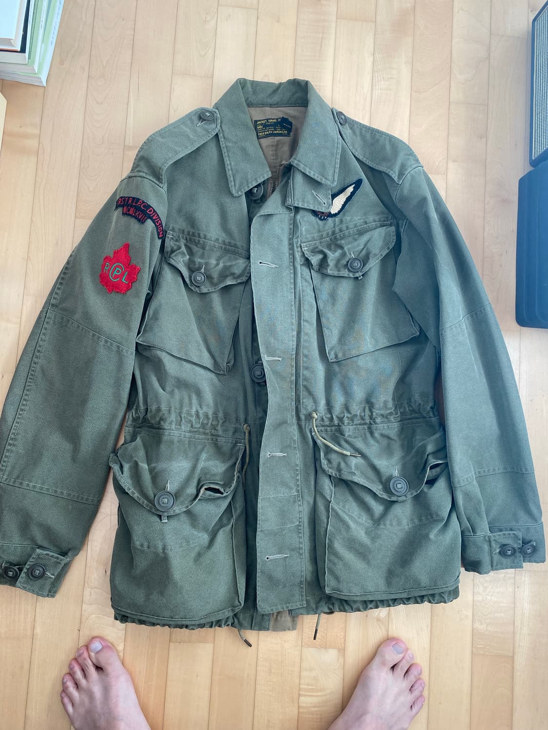 Polo 캐나다군 야상 팝니다 상품이미지1