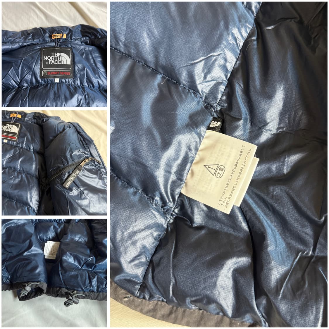 노스페이스 아콘카구아 일본택 네이비 S사이즈 상품이미지5