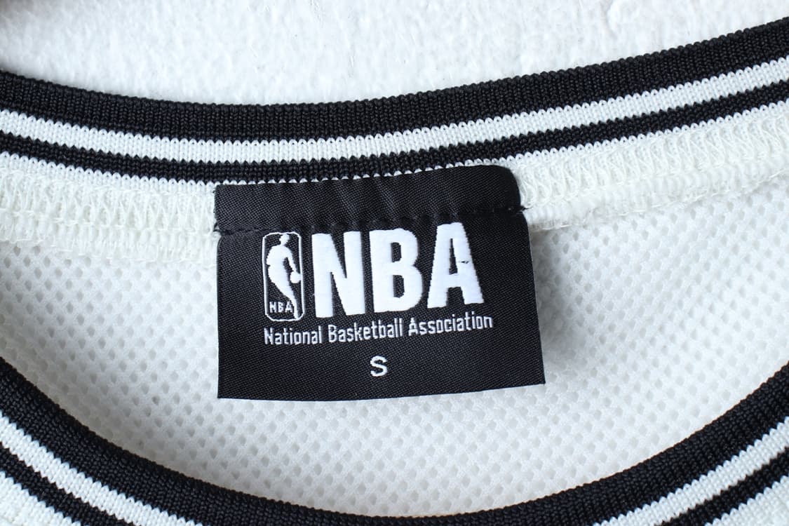 W(S-L) NBA 엔비에이 반팔 티셔츠 7부 농구 화이트-H30435 상품이미지7
