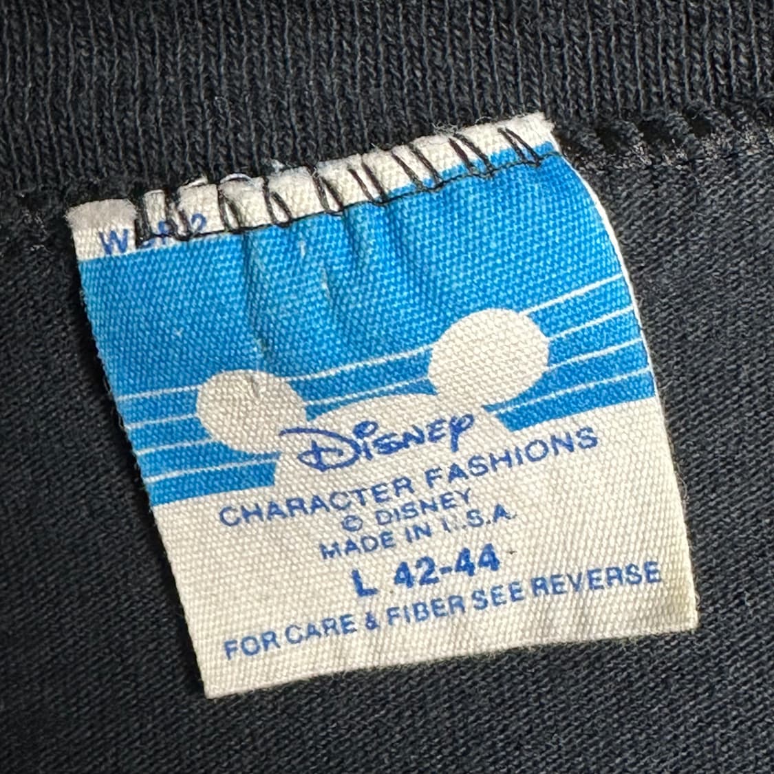 빈티지 80s 디즈니 미키마우스 글리터 티셔츠 상품이미지3