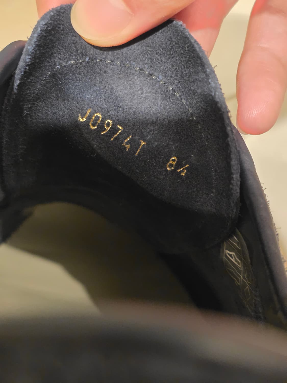 톰포드 스웨이드 캠브리지 스니커즈 네이비 상품이미지10