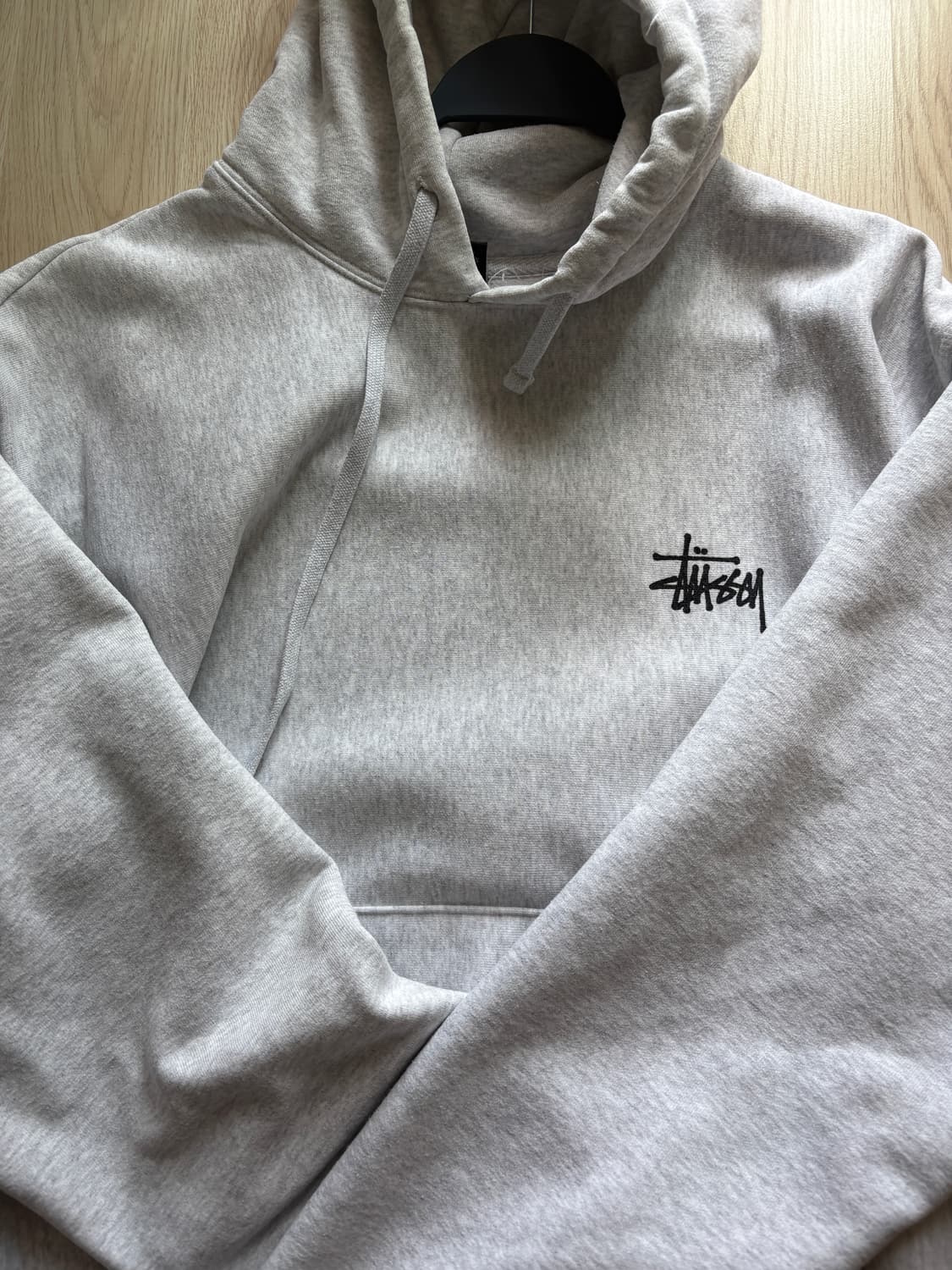 스투시 베이직 후드 애쉬 헤더  상품이미지1