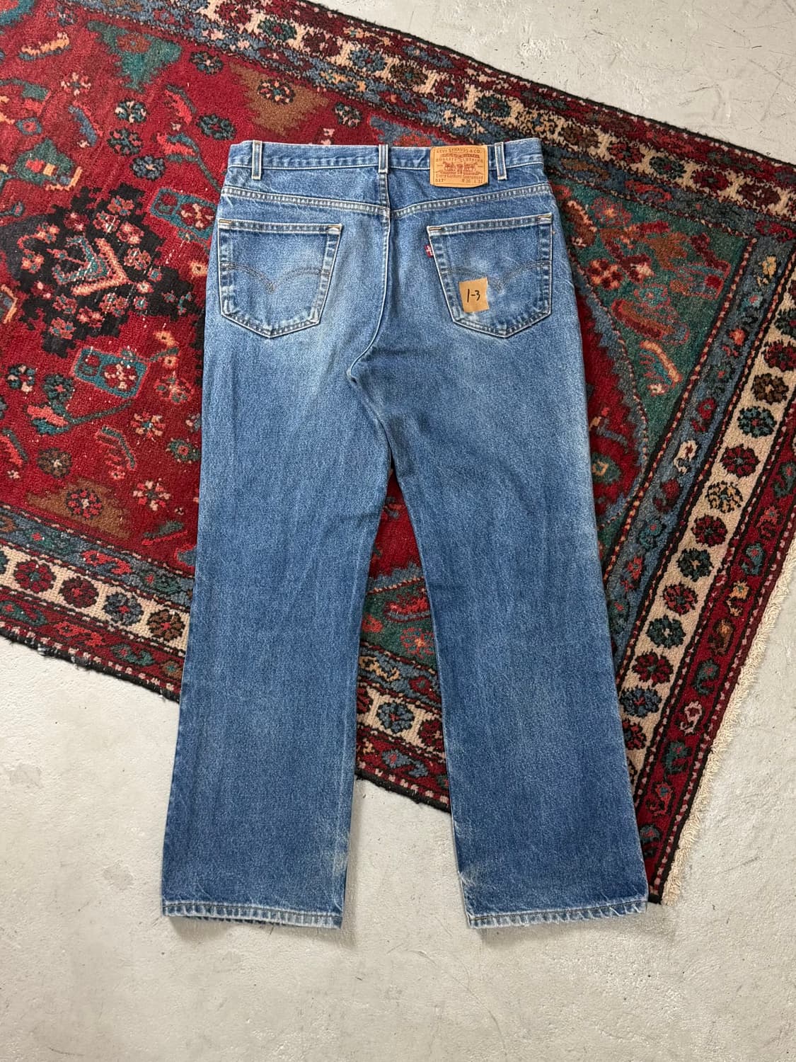 90's 빈티지 리바이스 517 부츠컷 플레어진 상품이미지3