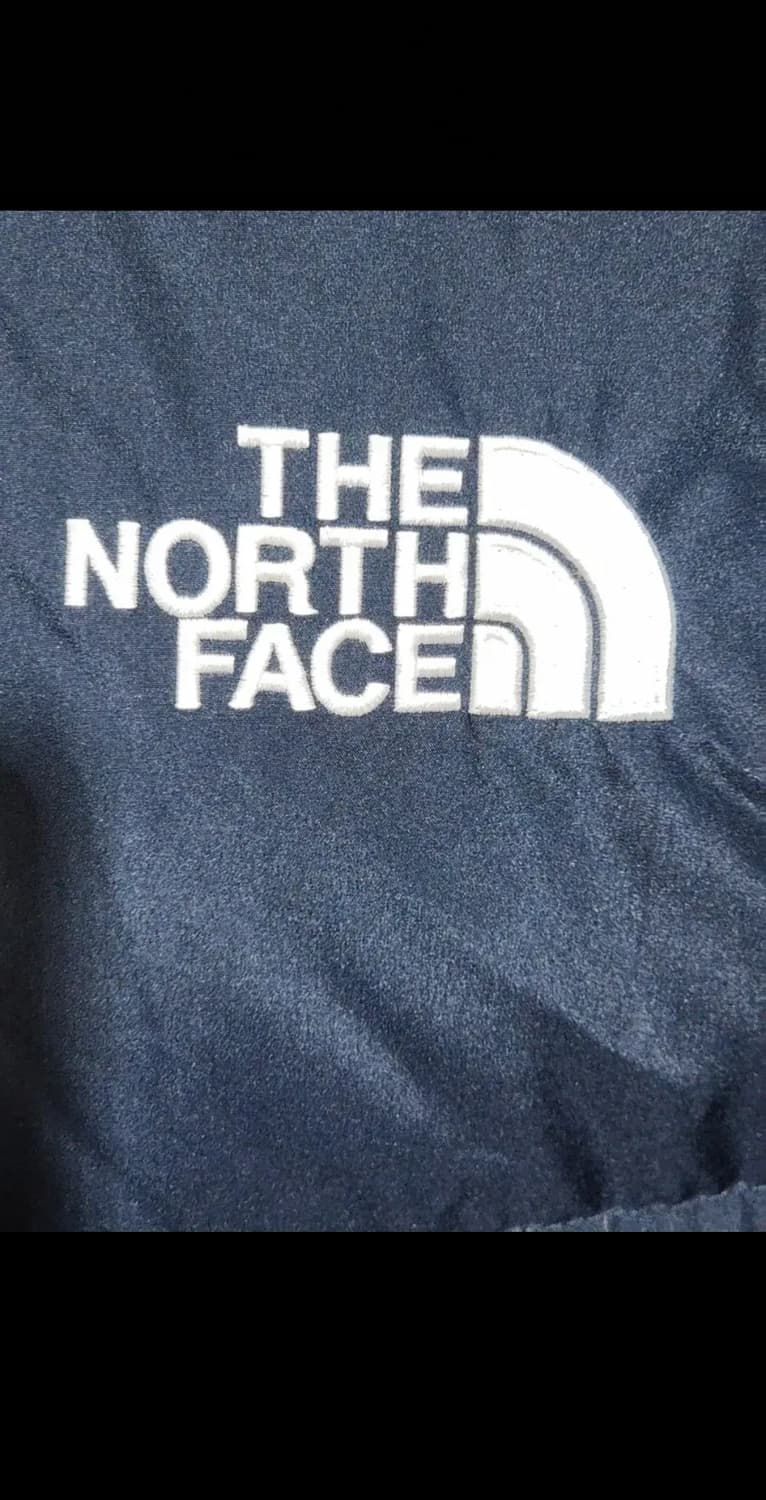 (L) 노스페이스 구스다운 롱패딩 점퍼 네이비 거위털 패딩코트  상품이미지4