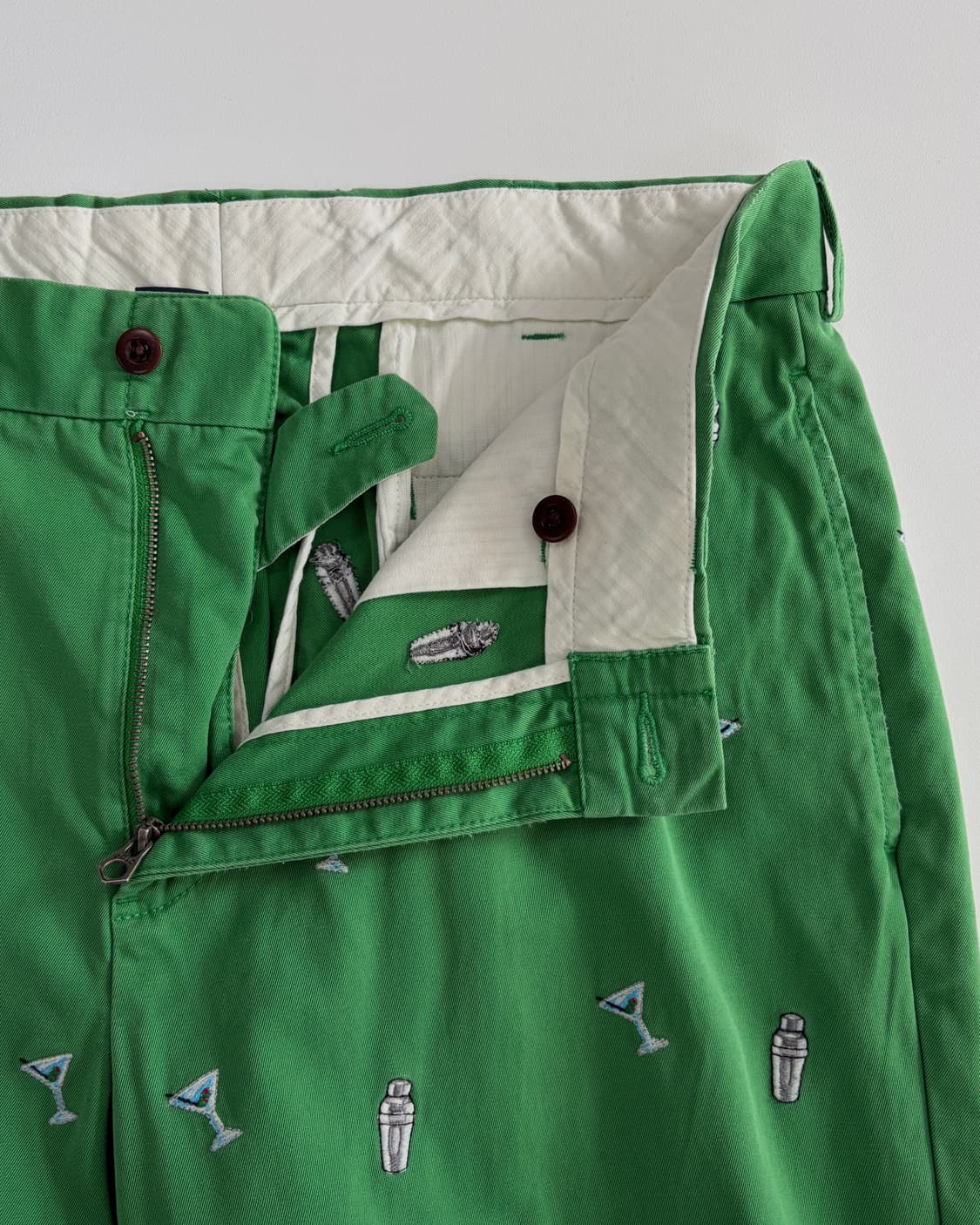 [33-34인치]폴로 랄프로렌 칵테일 자수 팬츠 상품이미지5