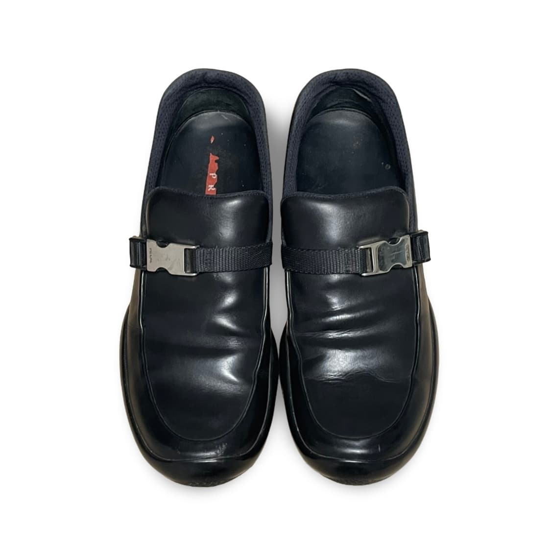 프라다 스포츠 스트랩 버클 로퍼 상품이미지2