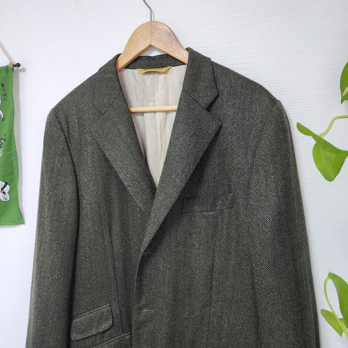 90s 폴 스튜어트 울 캐시미어 3버튼 스포츠 자켓(JAPANmade) 상품이미지2