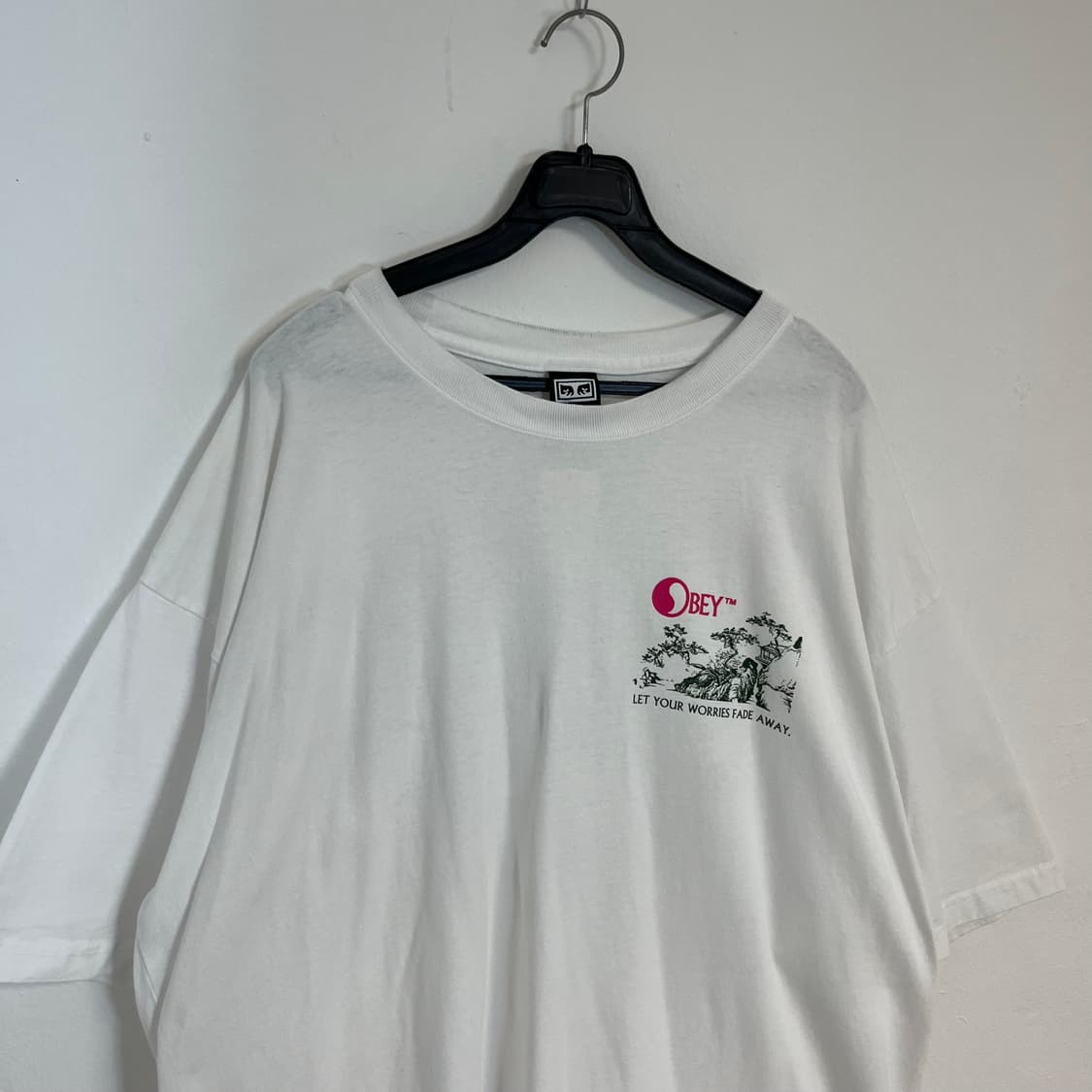 Obey white t-shirt  상품이미지5