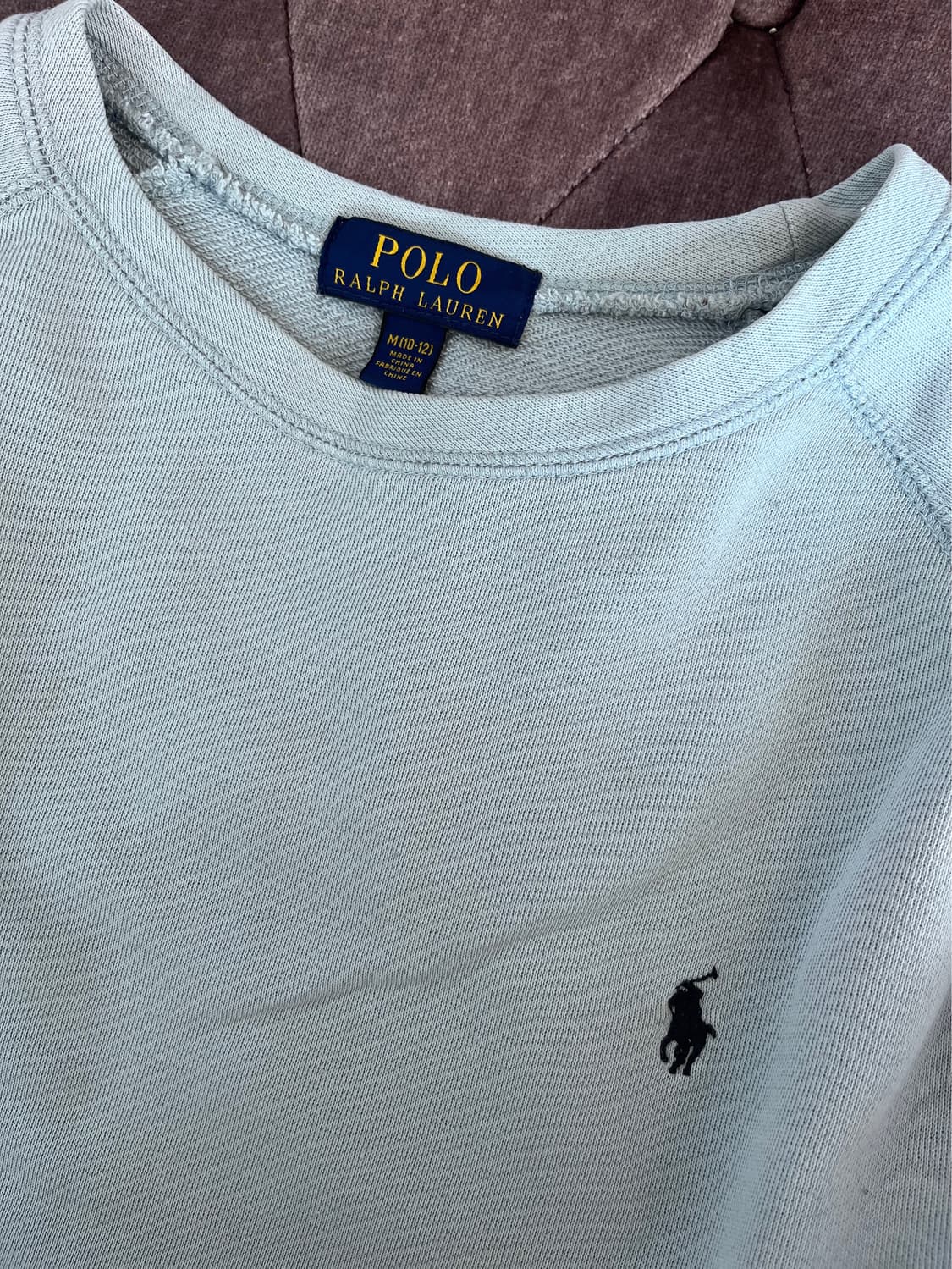 폴로랄프로렌 키즈 라운드넥포니자수스웨트셔츠 M(10-12)사이즈 상품이미지6