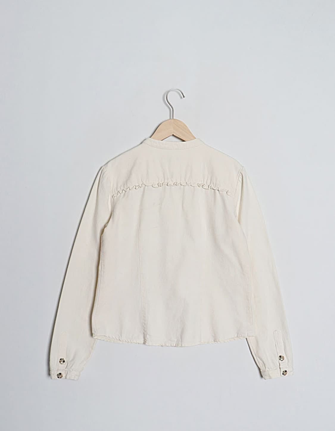 UTILITY canvas Frill Shirts 상품이미지6