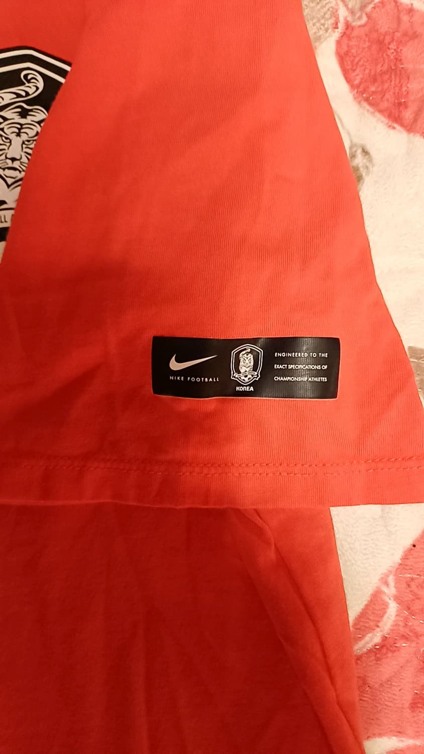 나이키 국가대표 얇은반팔 L 여성77 가슴50 기장66 상품이미지3