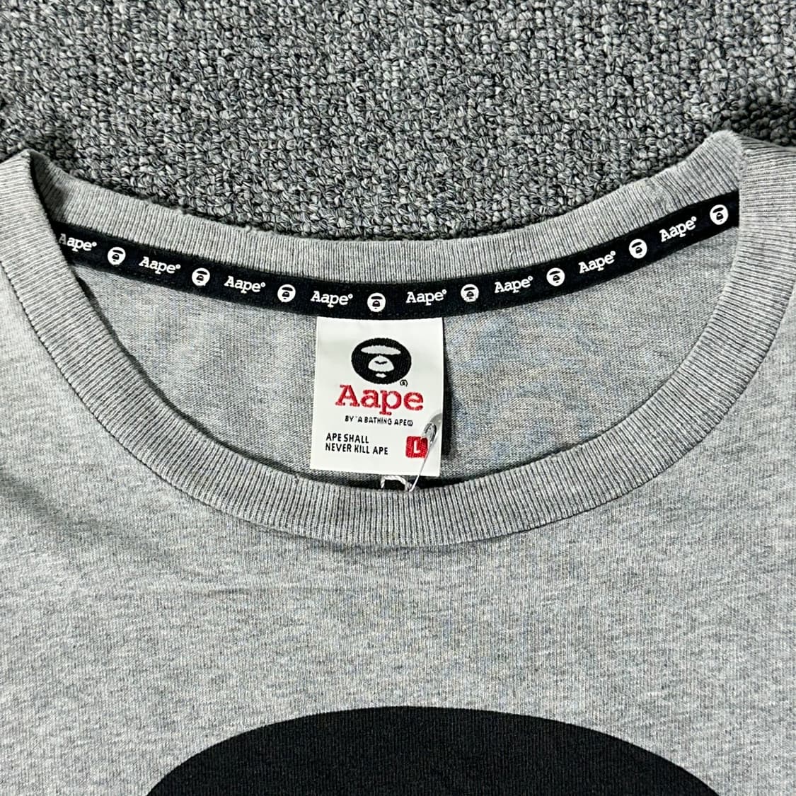 BAPE 베이프 반팔 티셔츠 (L) 상품이미지3