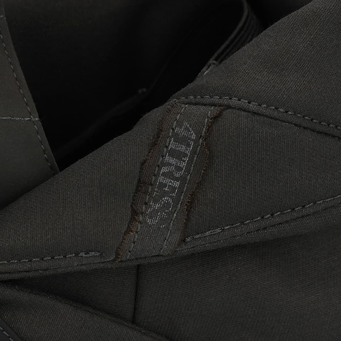 (245) 25AW 패디드-커버드 웻지 힐 01 / 애쉬 블랙 상품이미지6