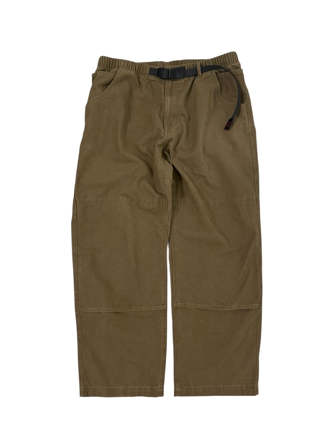 그라미치 카키 브라운 더블니 팬츠 상품이미지5