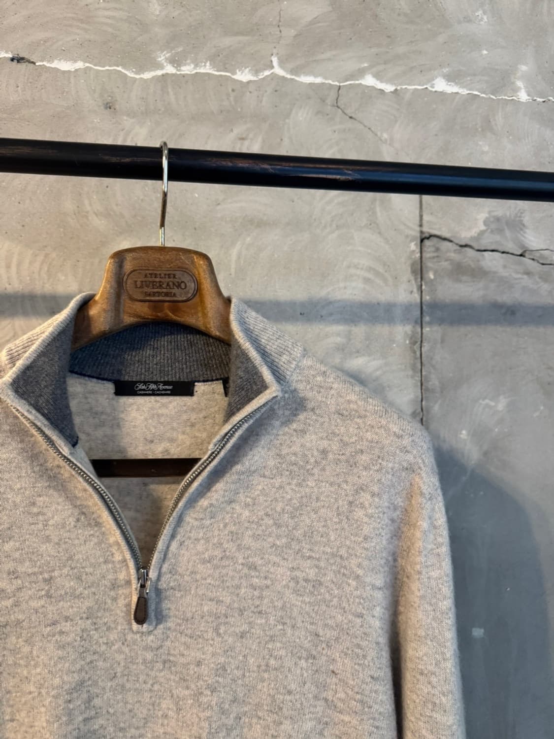 삭스피프스애비뉴 짚업 니트 105 상품이미지4