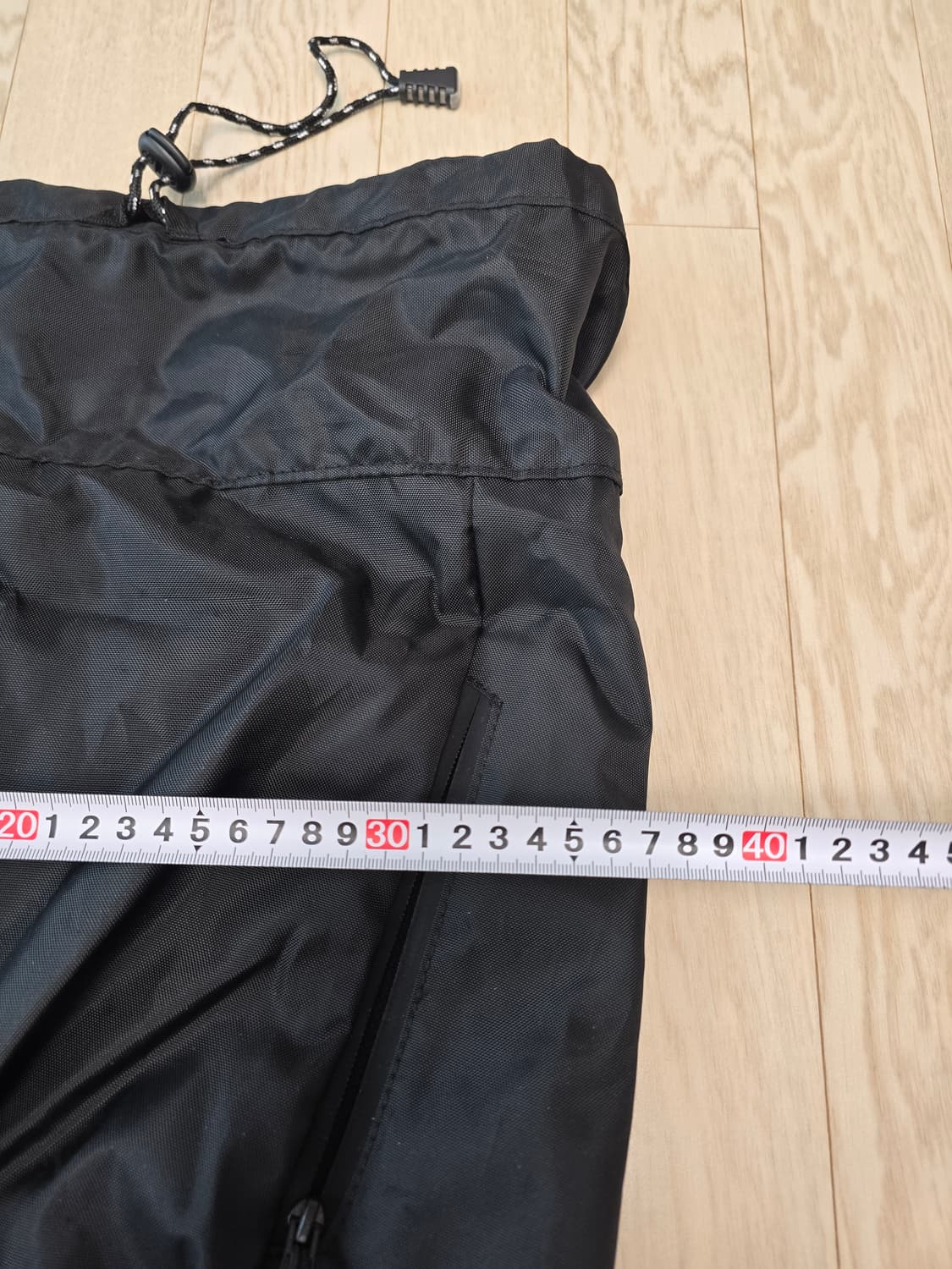 블랙 나일론 더블백 상품이미지4