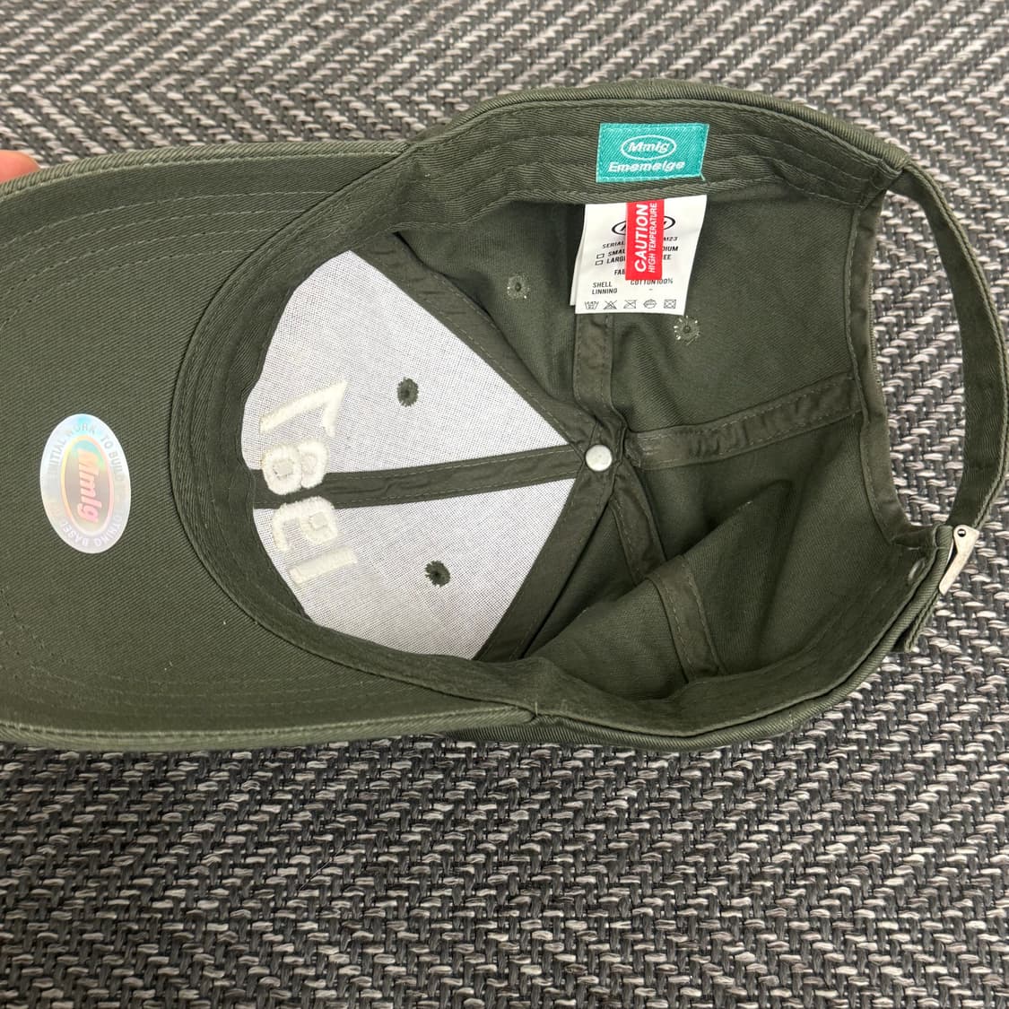엠엠엘지(MMLG) 1987 볼캡 카키색 (OS) 상품이미지4