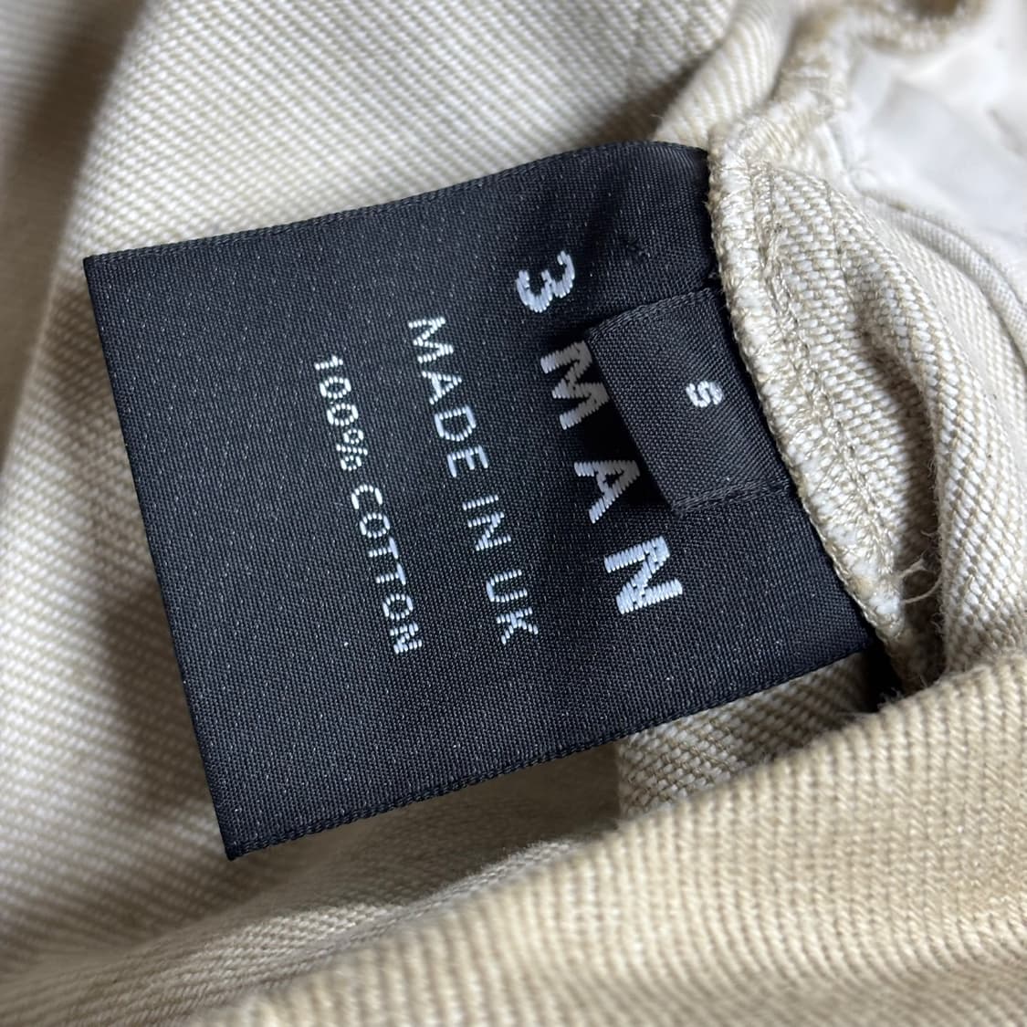 S) 3MAN 쓰리맨 워크 트라우저 베이지 상품이미지6