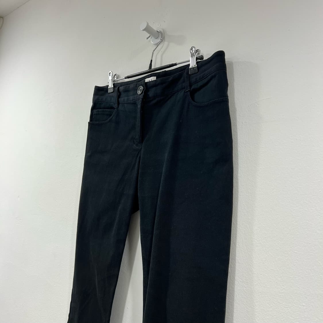 CELINE 셀린느 블랙 팬츠 7부 상품이미지4