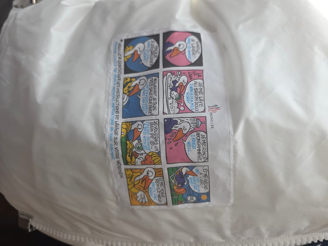 몽클레어 베제르 화이트 패딩 3 상품이미지5