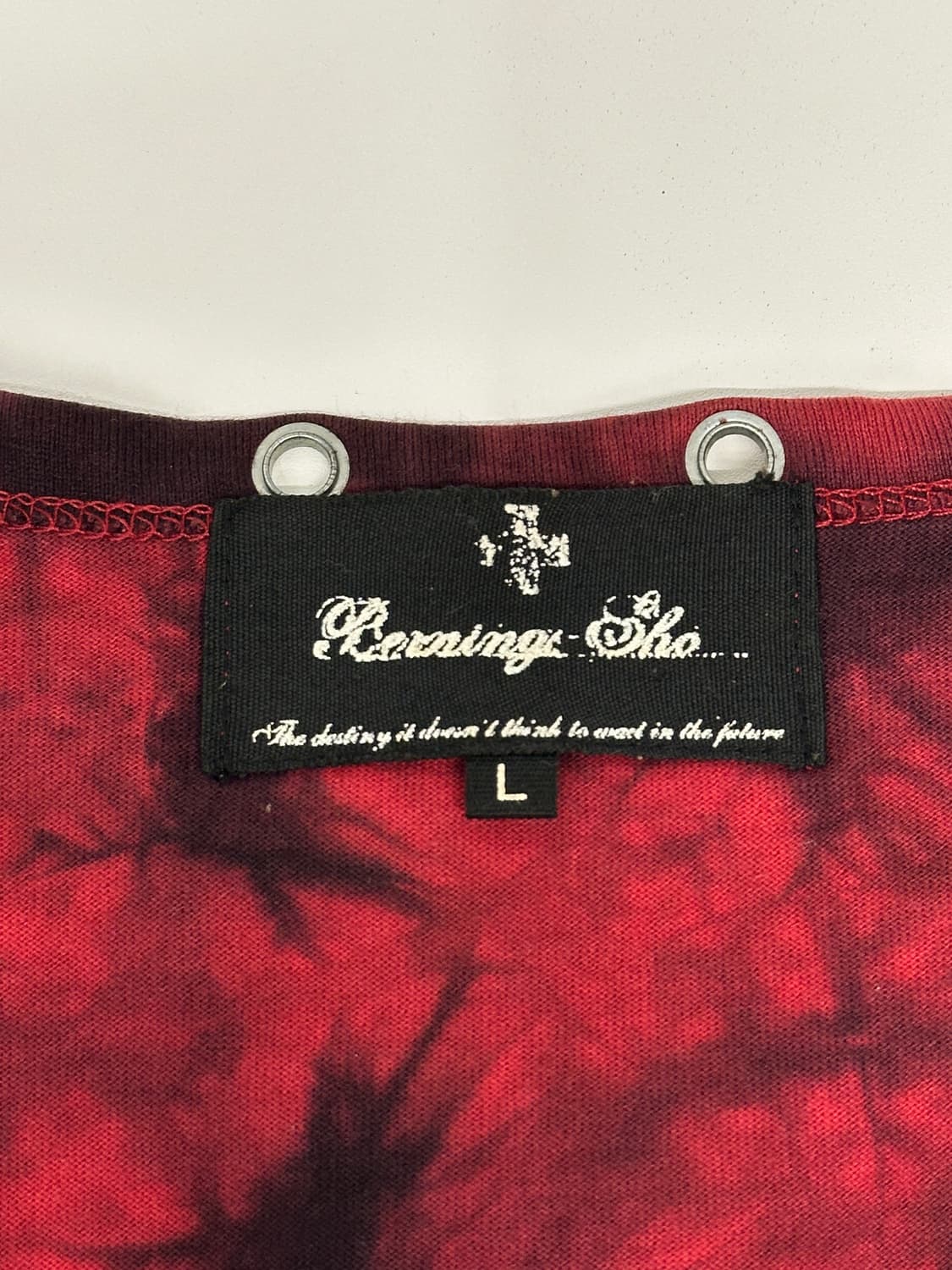 Punk 아일렛 레이어드 롱 슬리브 (L) 상품이미지3