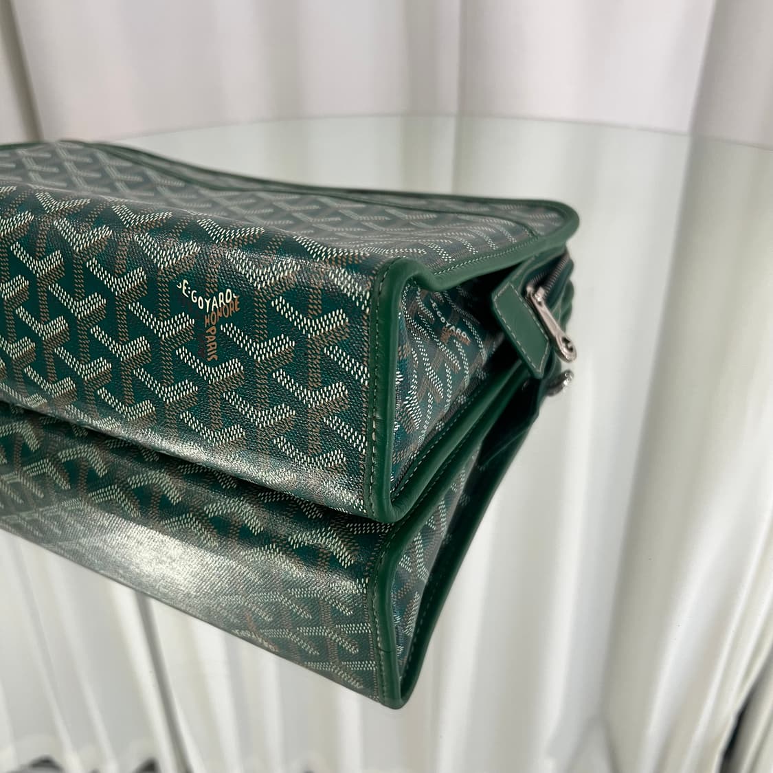 고야드 쥬방스 클러치 GM 스페셜 그린 상품이미지9