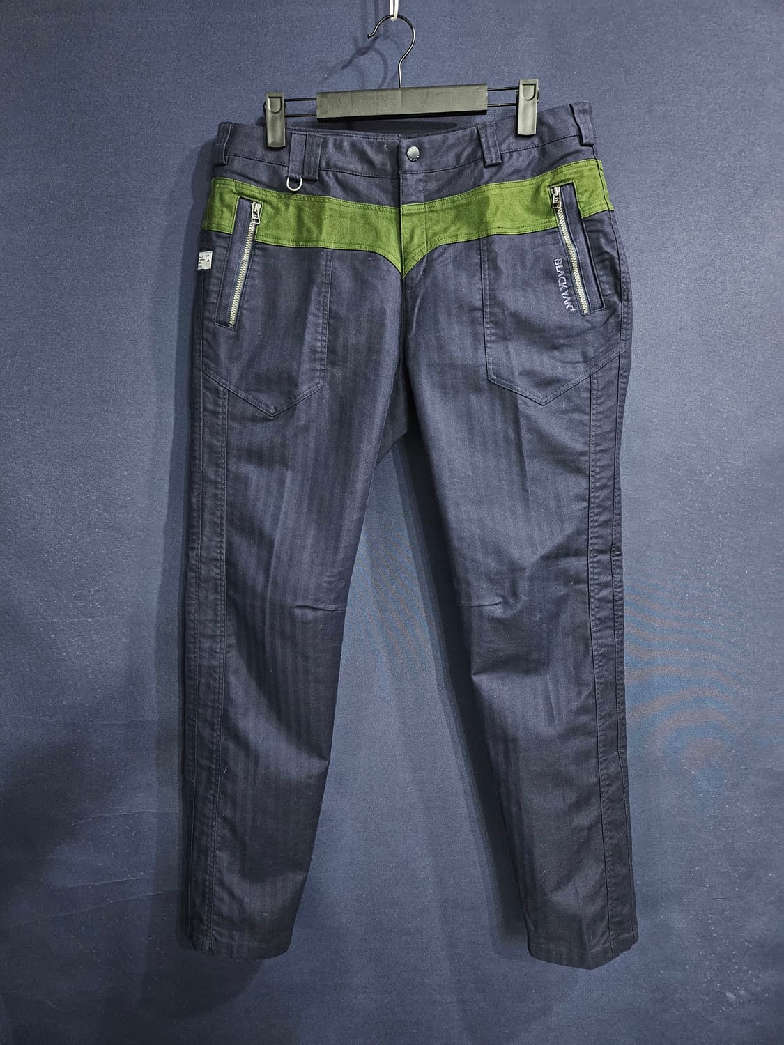 블랙야크 네이비 남성 허리 32 등산복 면바지  상품이미지1