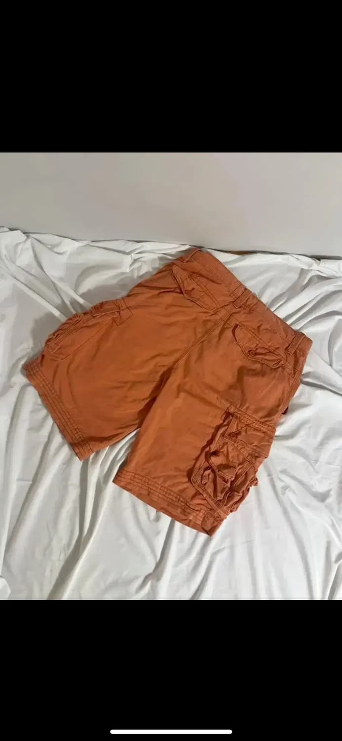 랄프로렌 럭비 하프 팬츠 오렌지 상품이미지2