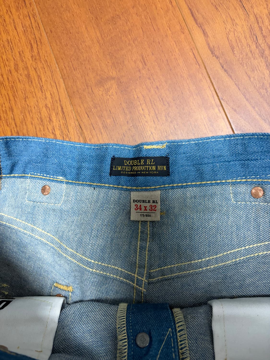 RRL 더블알엘 리미티드 에디션 리지드 셀비지 데님팬츠 상품이미지3