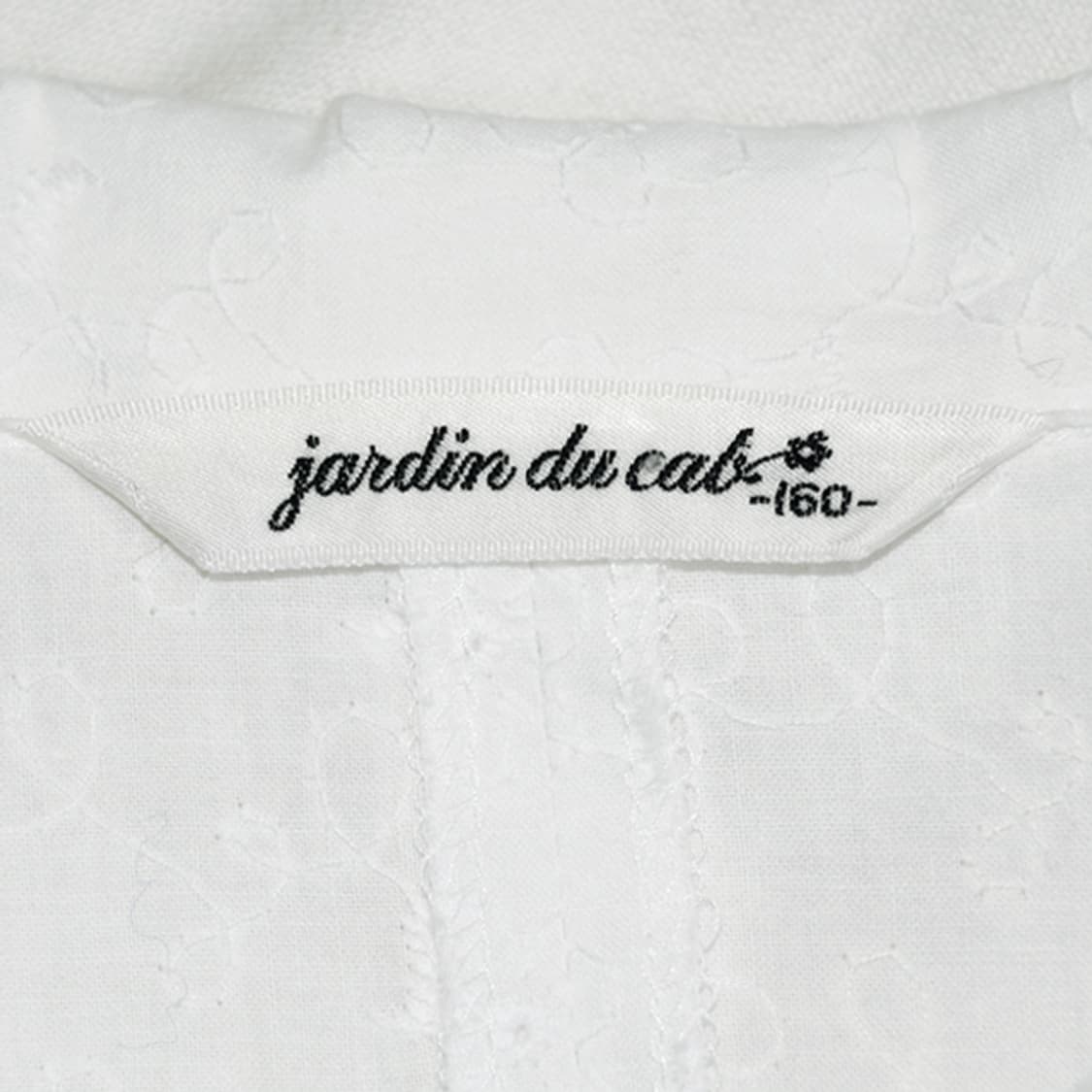 jardin du cat 플라워자수코튼블라우스 상품이미지6