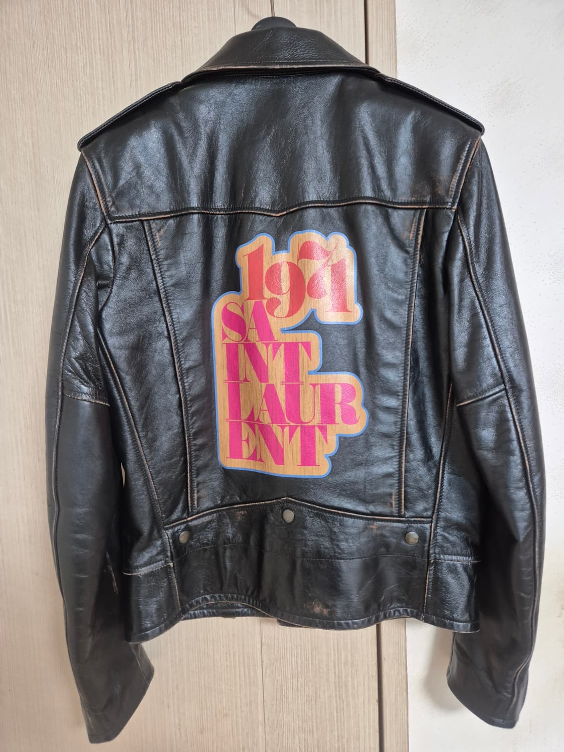 생로랑 l01 프린팅 자켓 46 상품이미지2