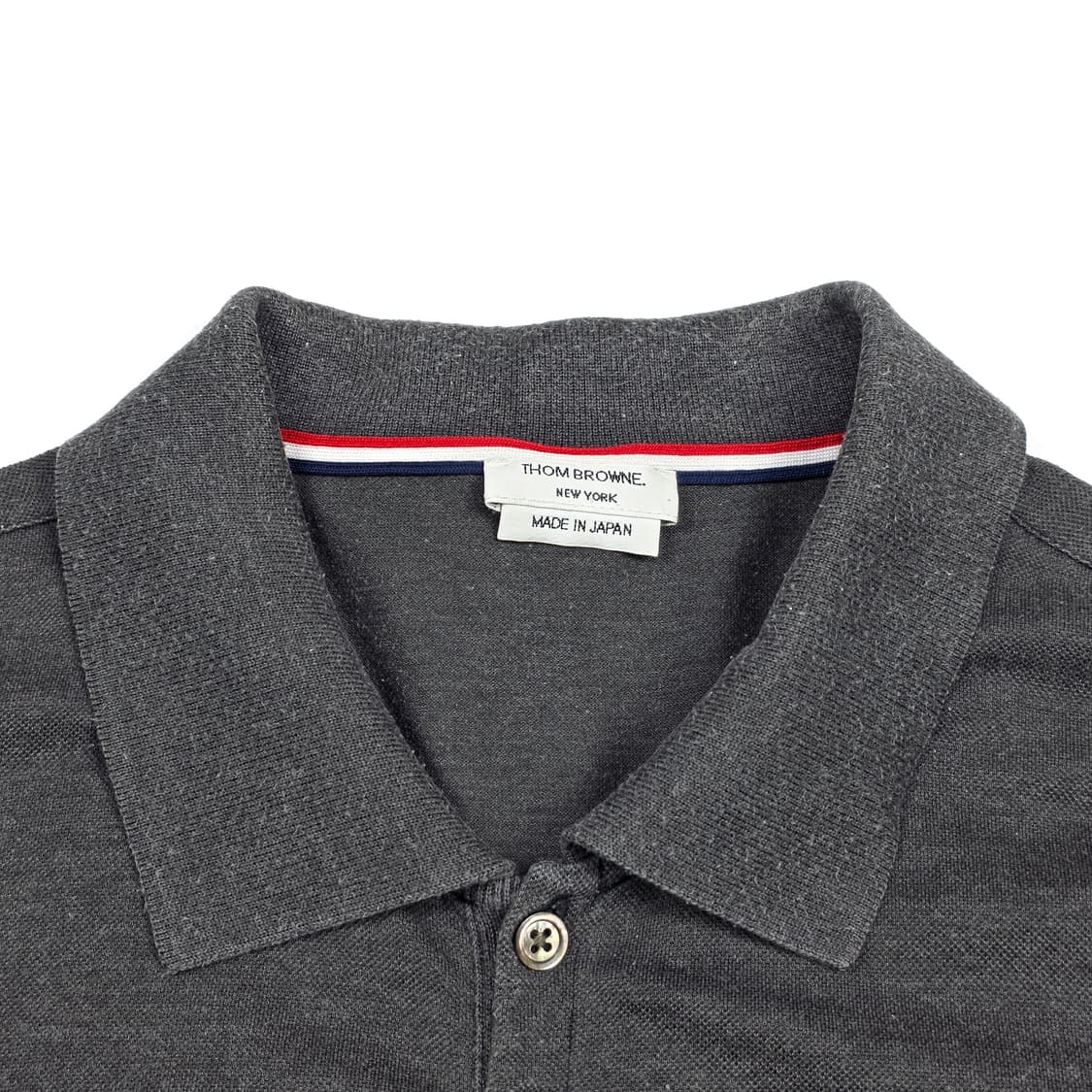 톰브라운 포켓삼선 반팔 카라티셔츠 상품이미지5