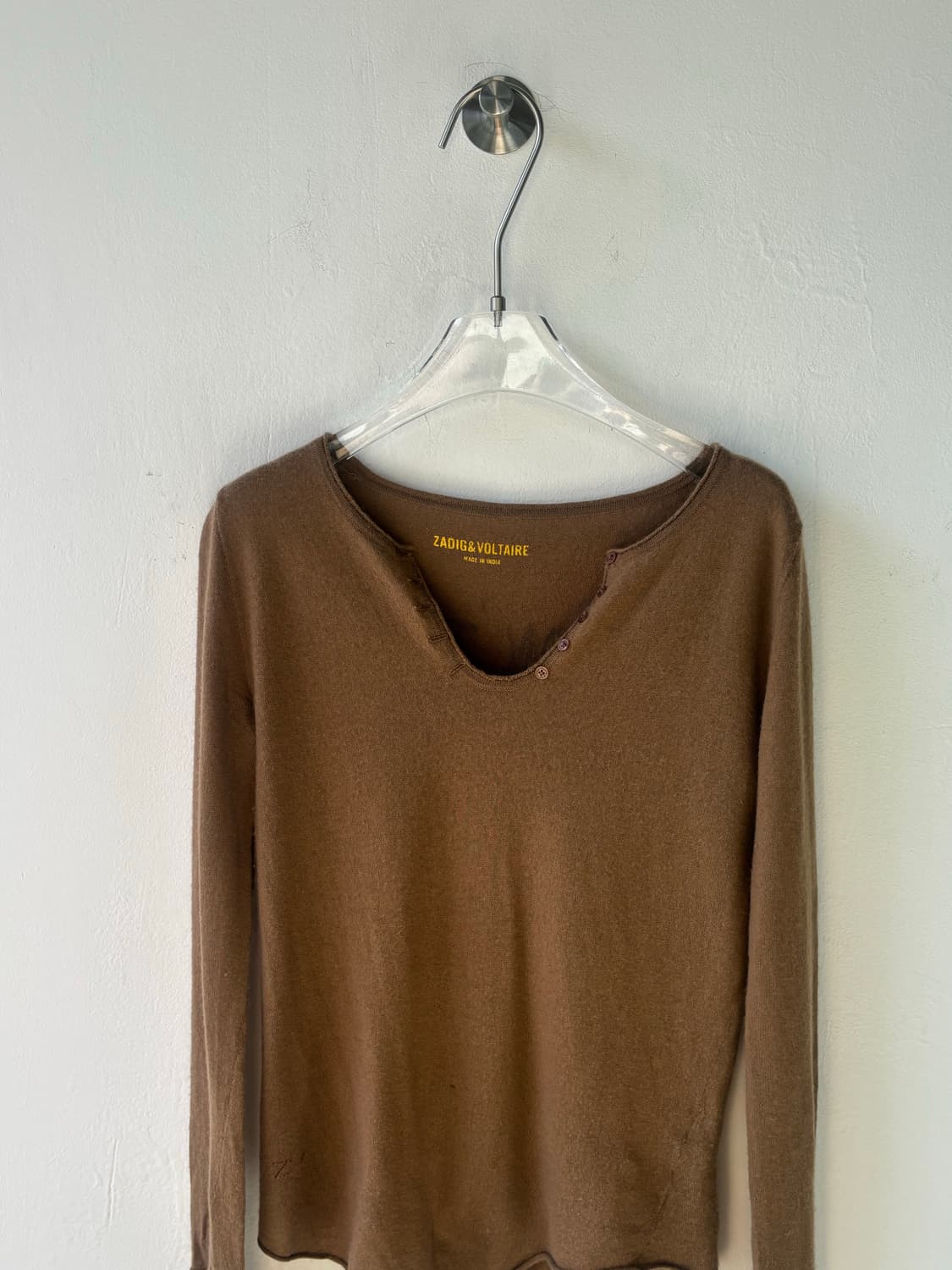 쟈딕 앤 볼테르 캐시미어 브이넥 스웨터  상품이미지2