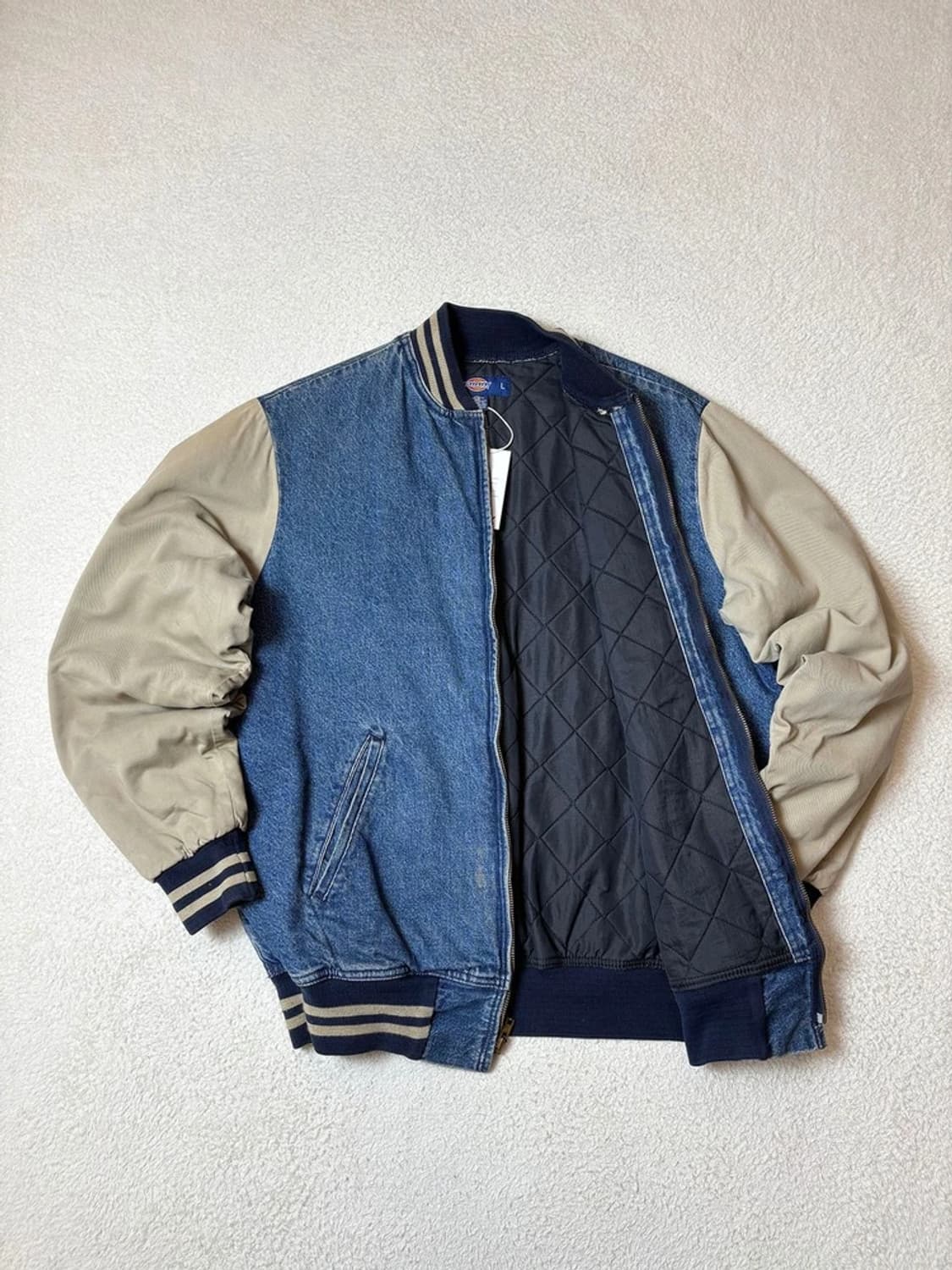 디키즈 90's Og 누빔 데님 바시티 워크 자켓 PN6538 상품이미지2