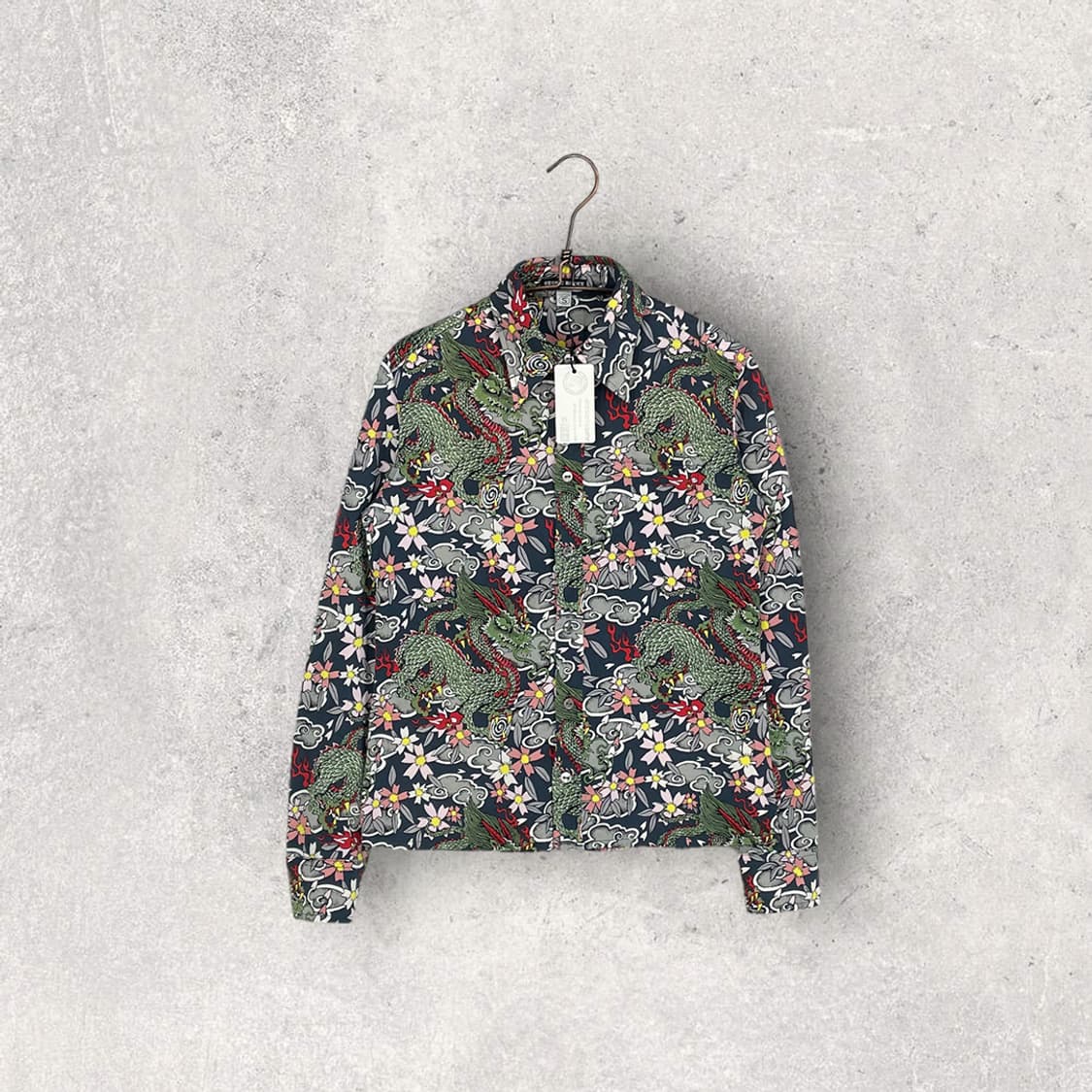 오존 록스 패턴 셔츠 상품이미지1