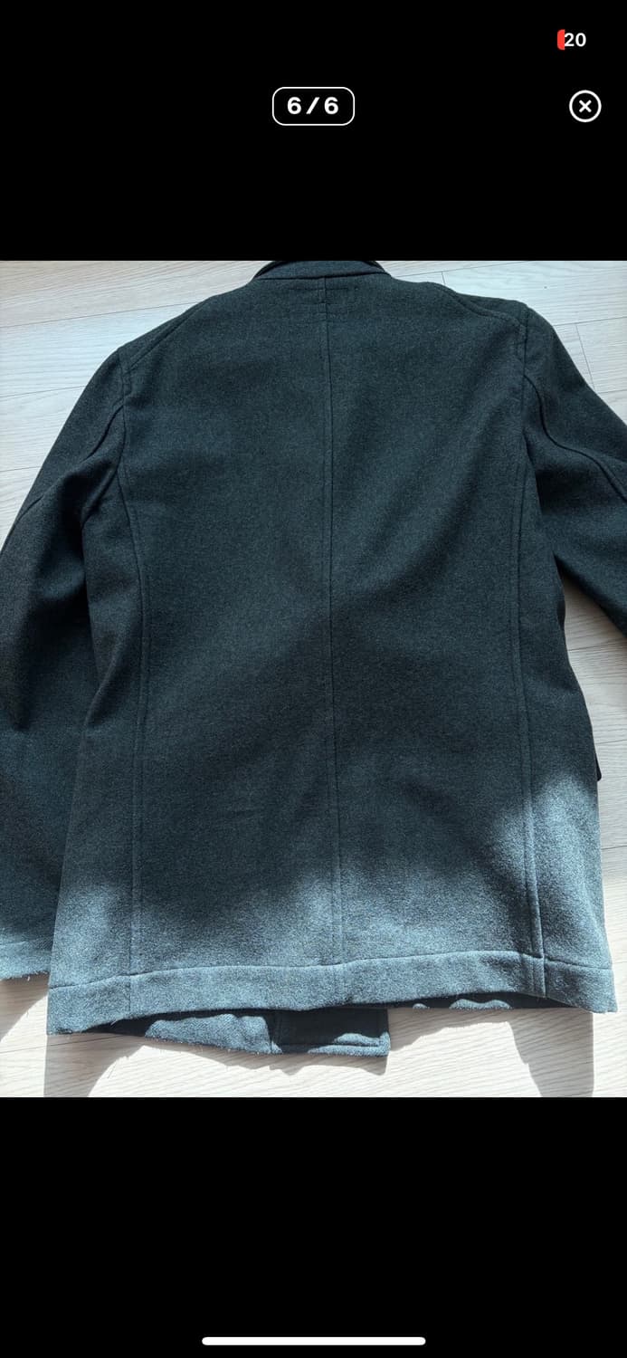 꼼데가르송 셔츠 울 싱글 중기장 카코트 (꼼데가르송옴므) 상품이미지6