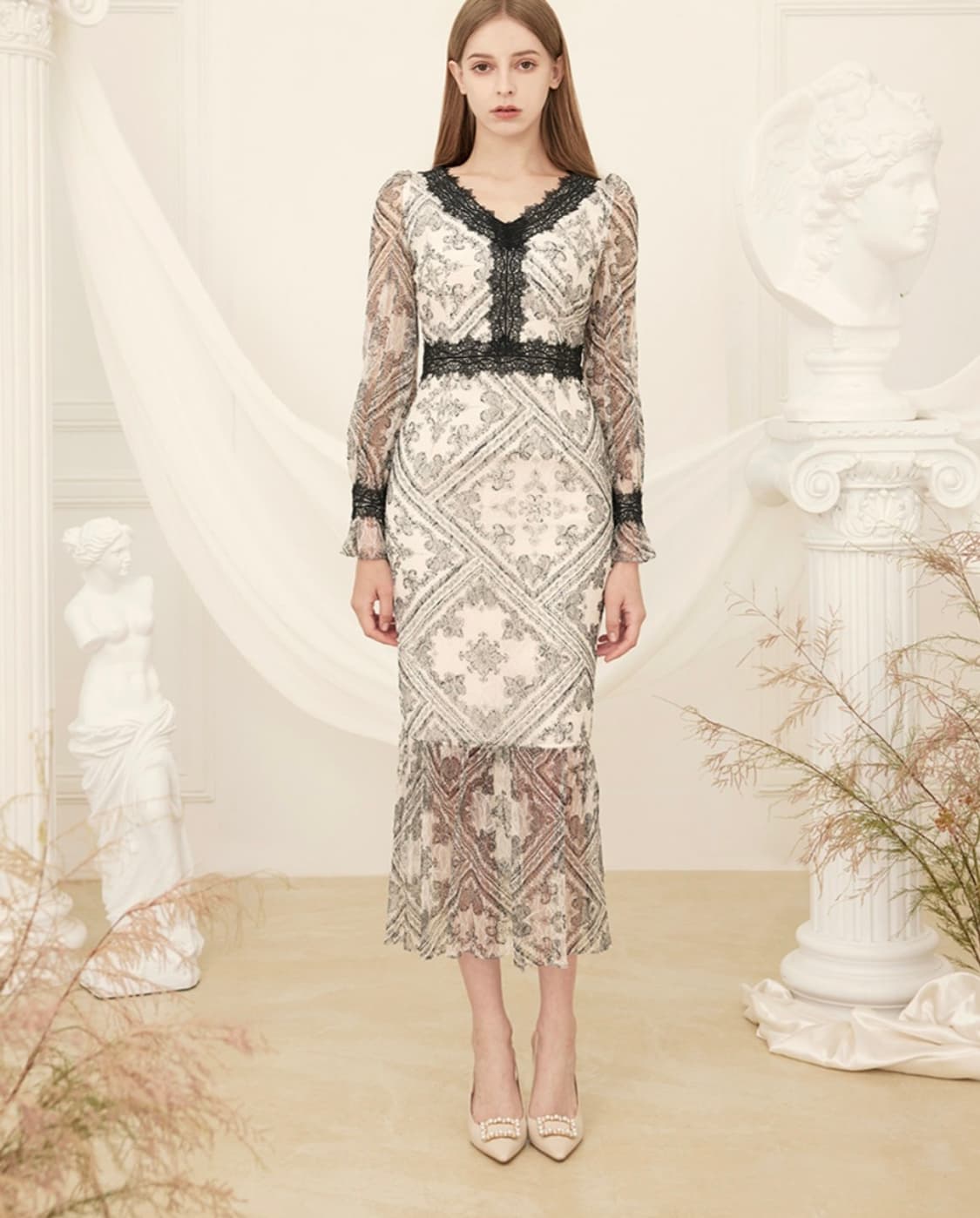 그레이스유 고퀄 맥시원피스 상품이미지1