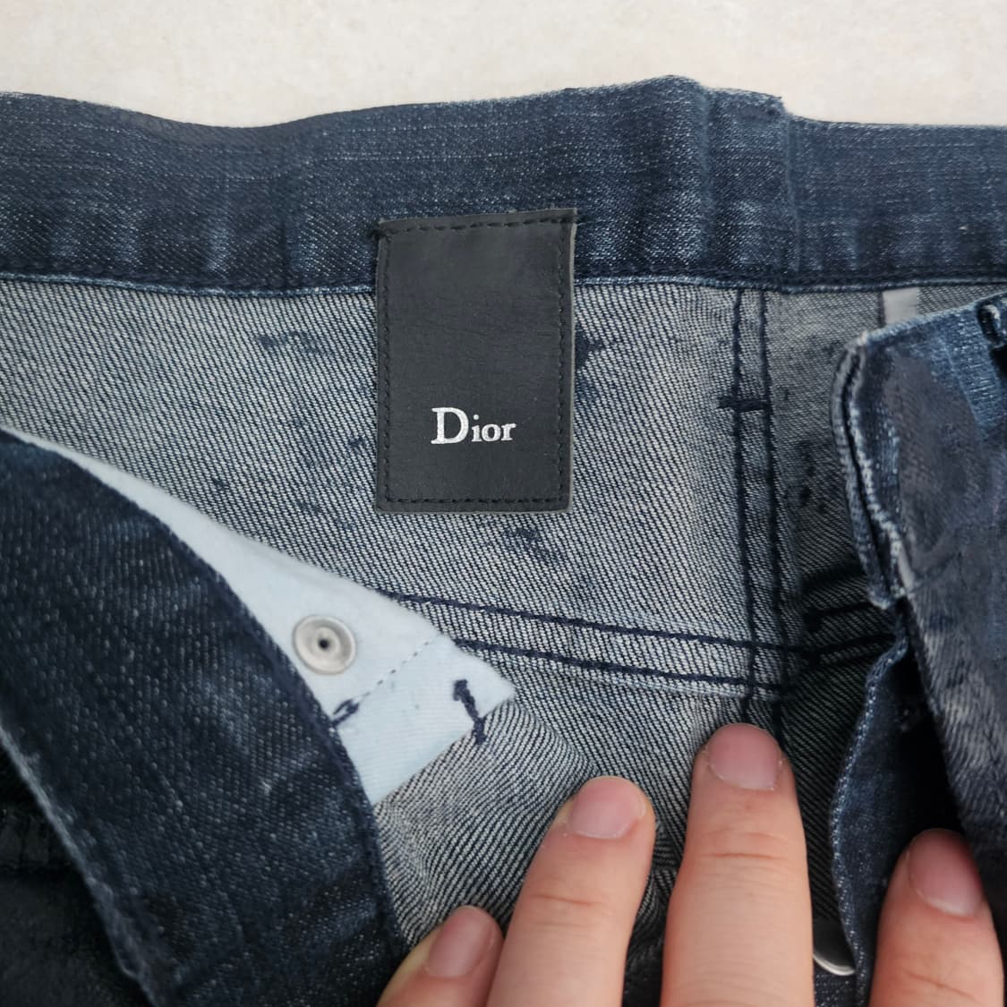 디올 옴므(Dior Homme)의 왁스 코팅진 상품이미지1