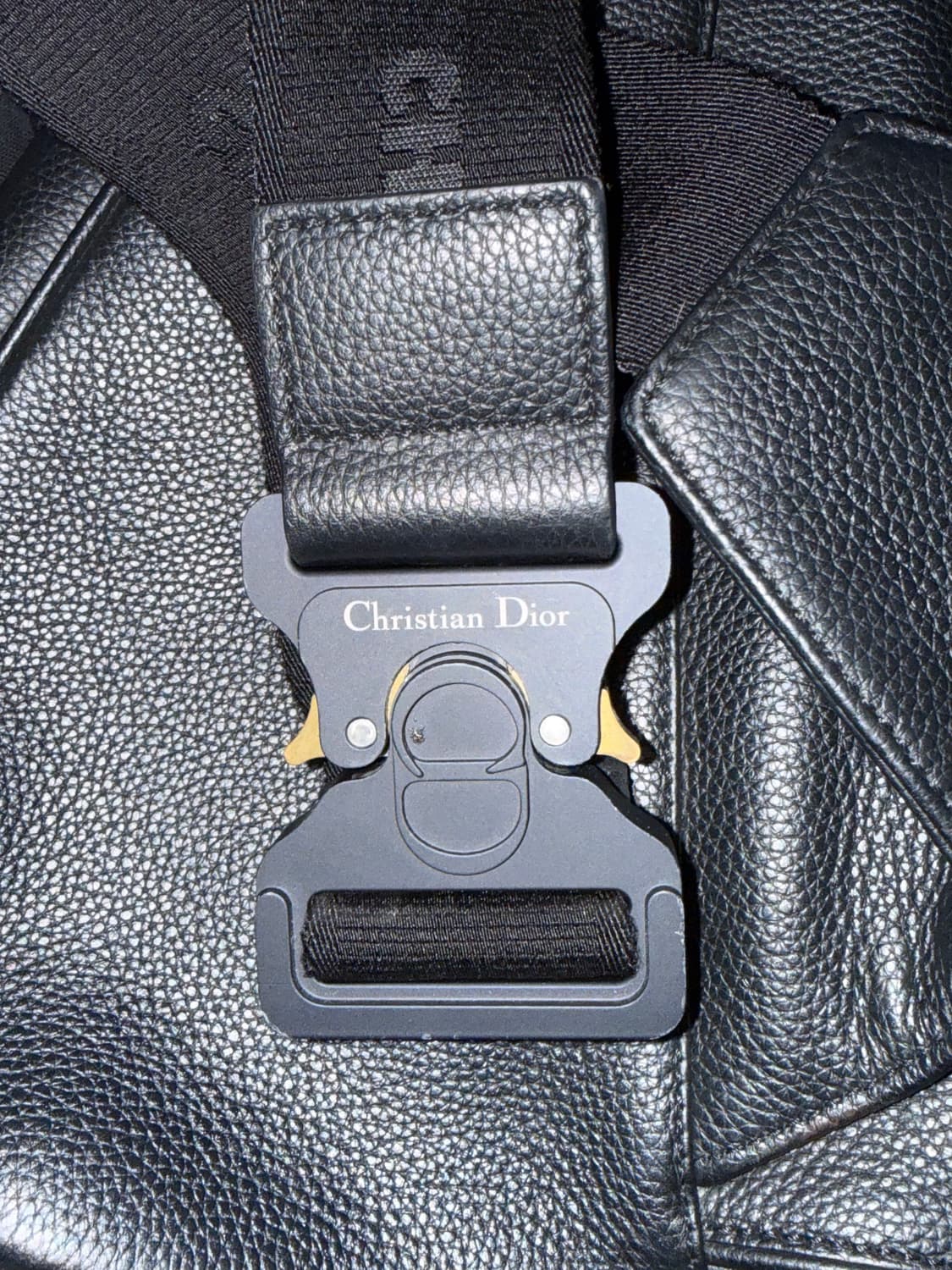 디올 남성 새들백 블랙 상품이미지4