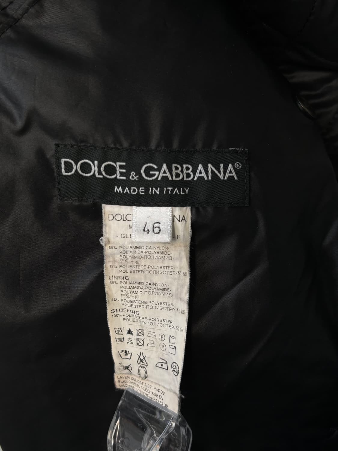 돌체앤가바나 퀼팅 후드 베스트 상품이미지8