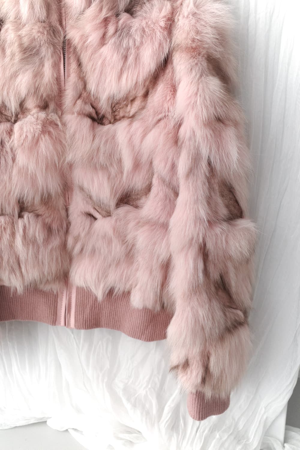 rabbit fur jacket 상품이미지4