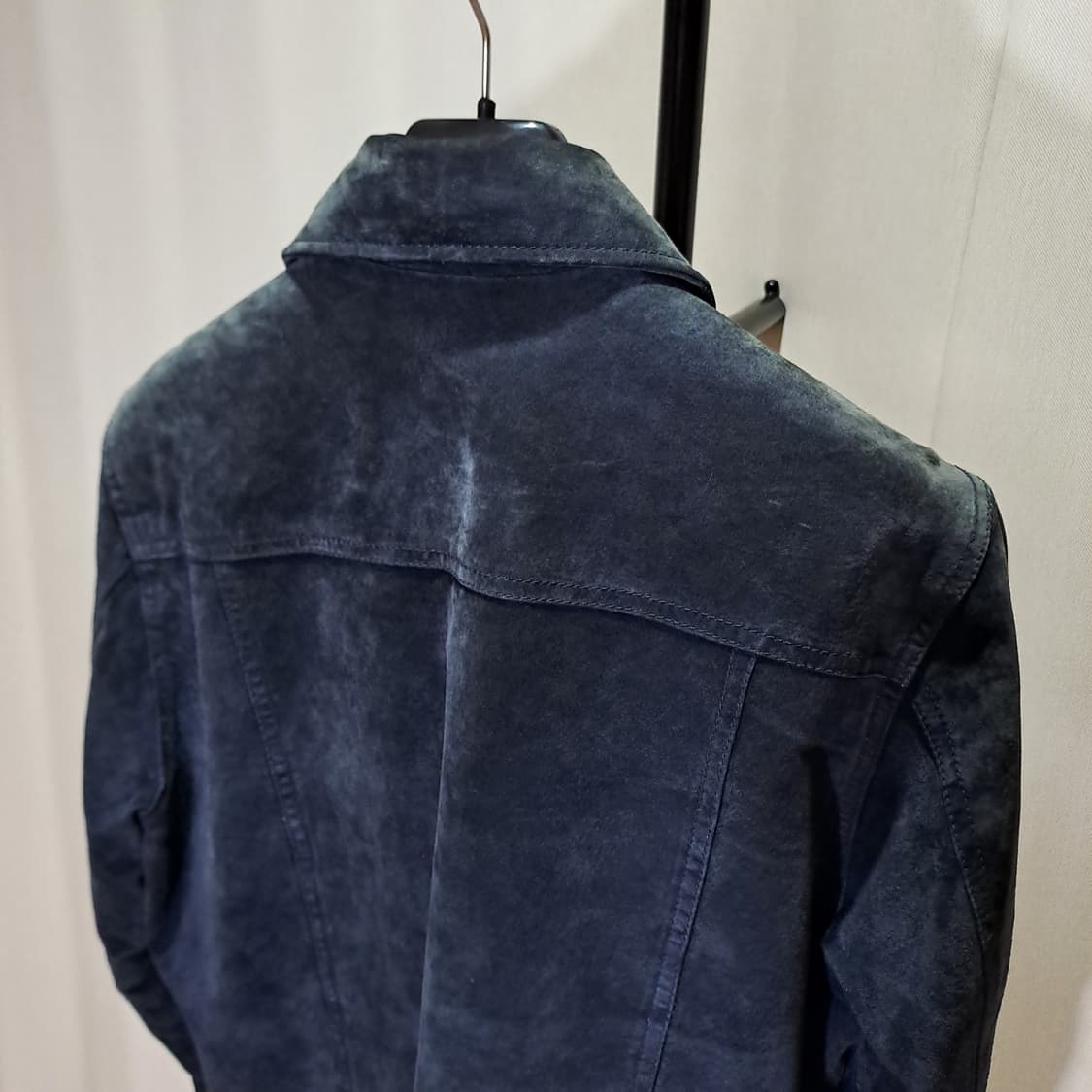 (택포) 자라 리얼레더 트러커 자켓 95 B629 상품이미지5