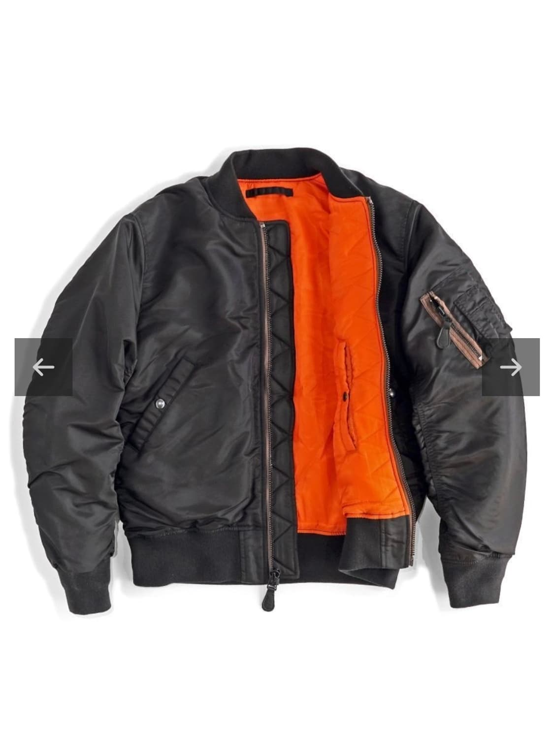 Houston Japan ma-1 jacket XXL 상품이미지4